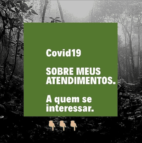 Capa do artigo: Covid-19 e os Atendimentos