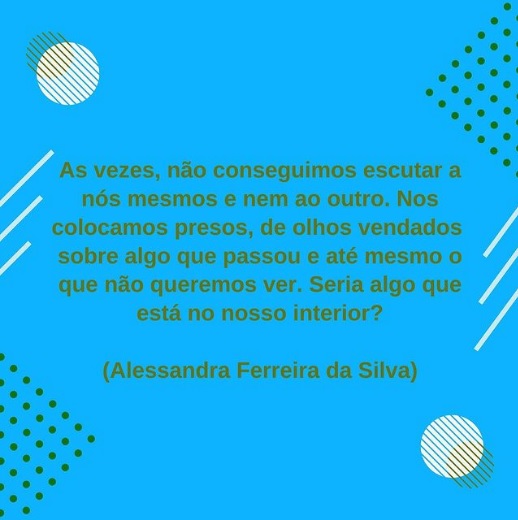 O que diz seu interior?