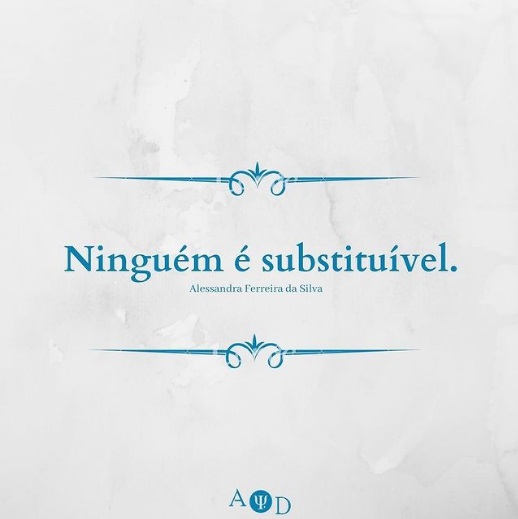Ninguém é substituível